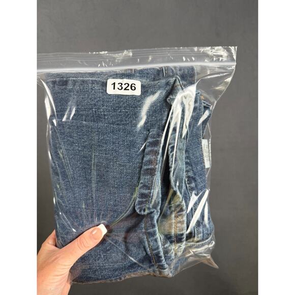 Levis 569 Jeans Mens 36x30 Blue Denim Baggy Loose Straight Relaxed Grunge Y2K - Picture 10 of 10